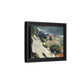 Cézanne, Paul - L’Estaque, Melting Snow (1870) - Matte Canvas, Framed