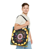 Obsidian Grandmothers Mandala - Tote Bag