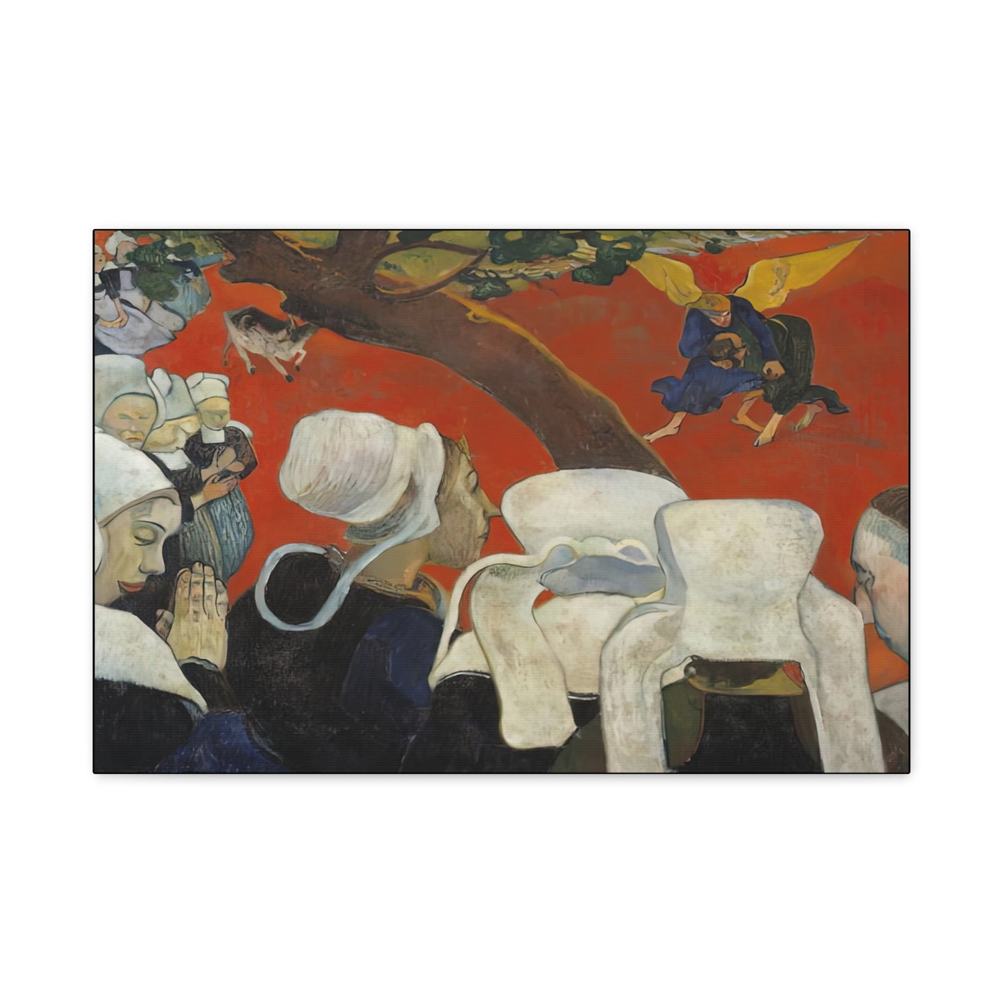 Gauguin, Paul - Vision of the Sermon (1888) - Canvas Block, unframed