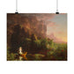Cole. Thomas - The Voyage of Life: Childhood (1842) - Satin Posters