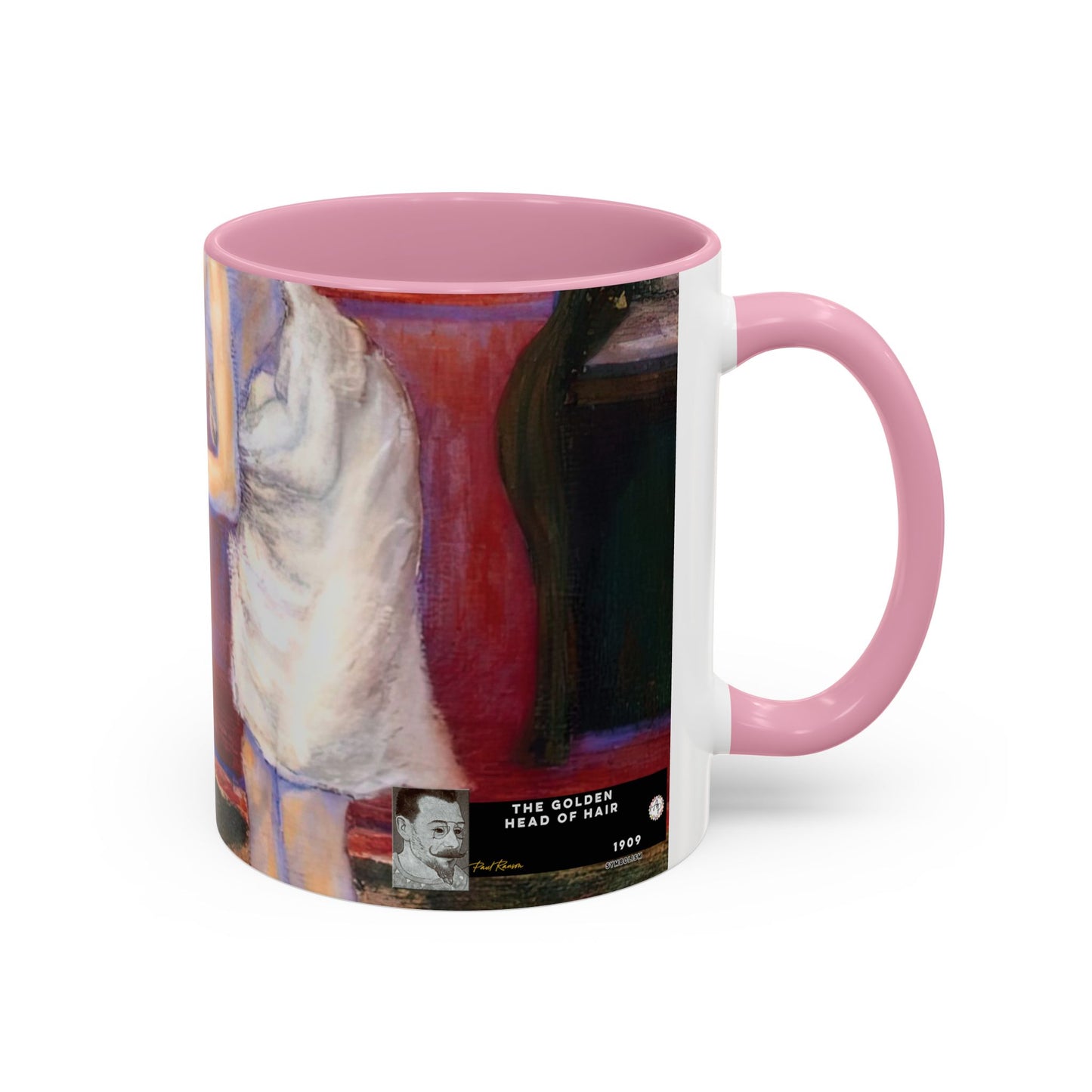 Ranson, Paul - The Golden Head of Hair (1909) - Colorful Accent Mugs