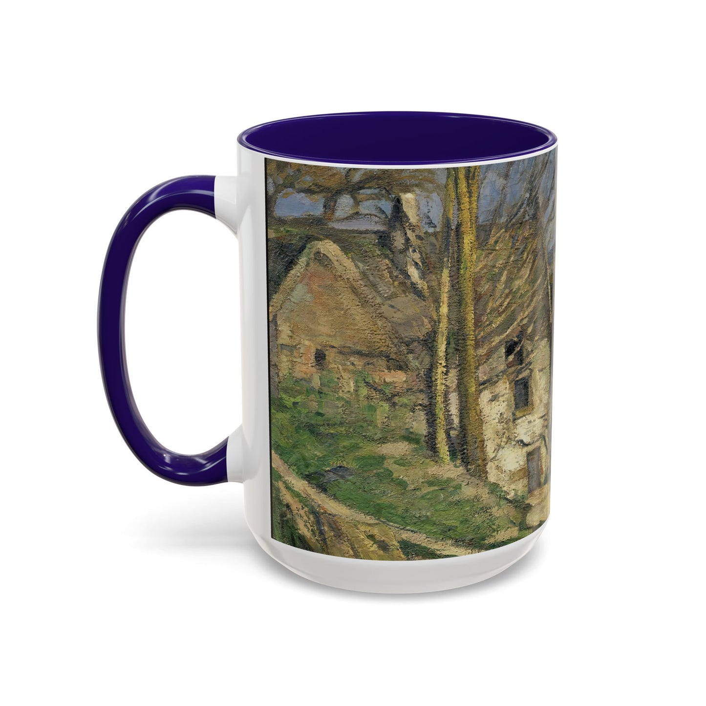 Cézanne, Paul - The House of the Hanged Man, Auvers-sur-Oise (1874) - Colorful Accent Mugs