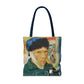 Van Gogh, Vincent - Self Portrait with Bandaged Ear (1889) - Tote Bag