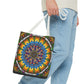 Pacio, Adam - Emerald Arrows Mandala - Tote Bag