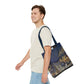 Pissarro, Camille - The Boulevard Montmartre At Night (1897) - Tote Bag