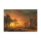Bierstadt, Albert - Emigrants Crossing the Plains (1867) - Canvas Block, unframed