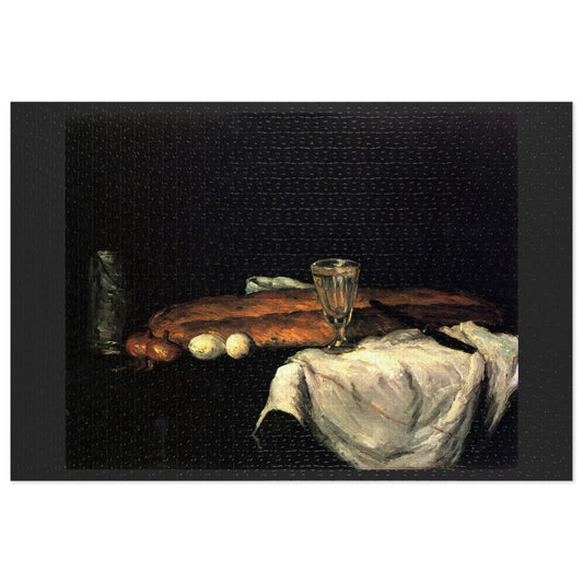 Cézanne's "Still Life with Bread and Eggs" - 1000pc Jigsaw Puzzle