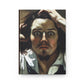 Courbet, Gustave - The Desperate Man (1843) - Hardcover Journal Matte