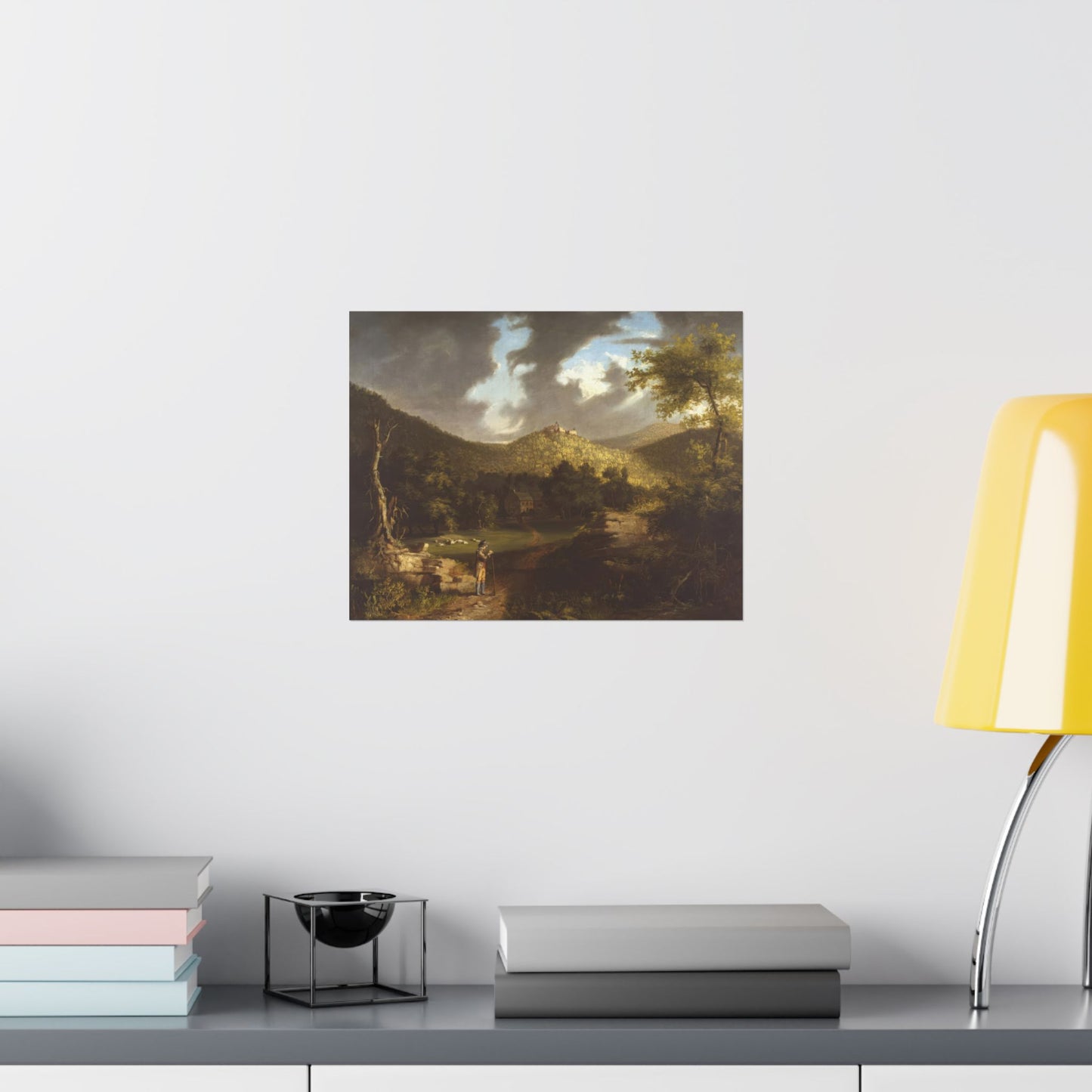 Cole. Thomas - View of Fort Putnam (1825) - Satin Posters