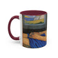 Filiger, Charles - The Recumbent Christ (1895) - Colorful Accent Mugs