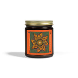 Monarch Butterly Mandala Scented Candle - Cinnamon  Chai (4oz, 9oz)