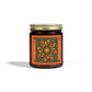 Monarch Butterly Mandala Scented Candle - Cinnamon  Chai (4oz, 9oz)