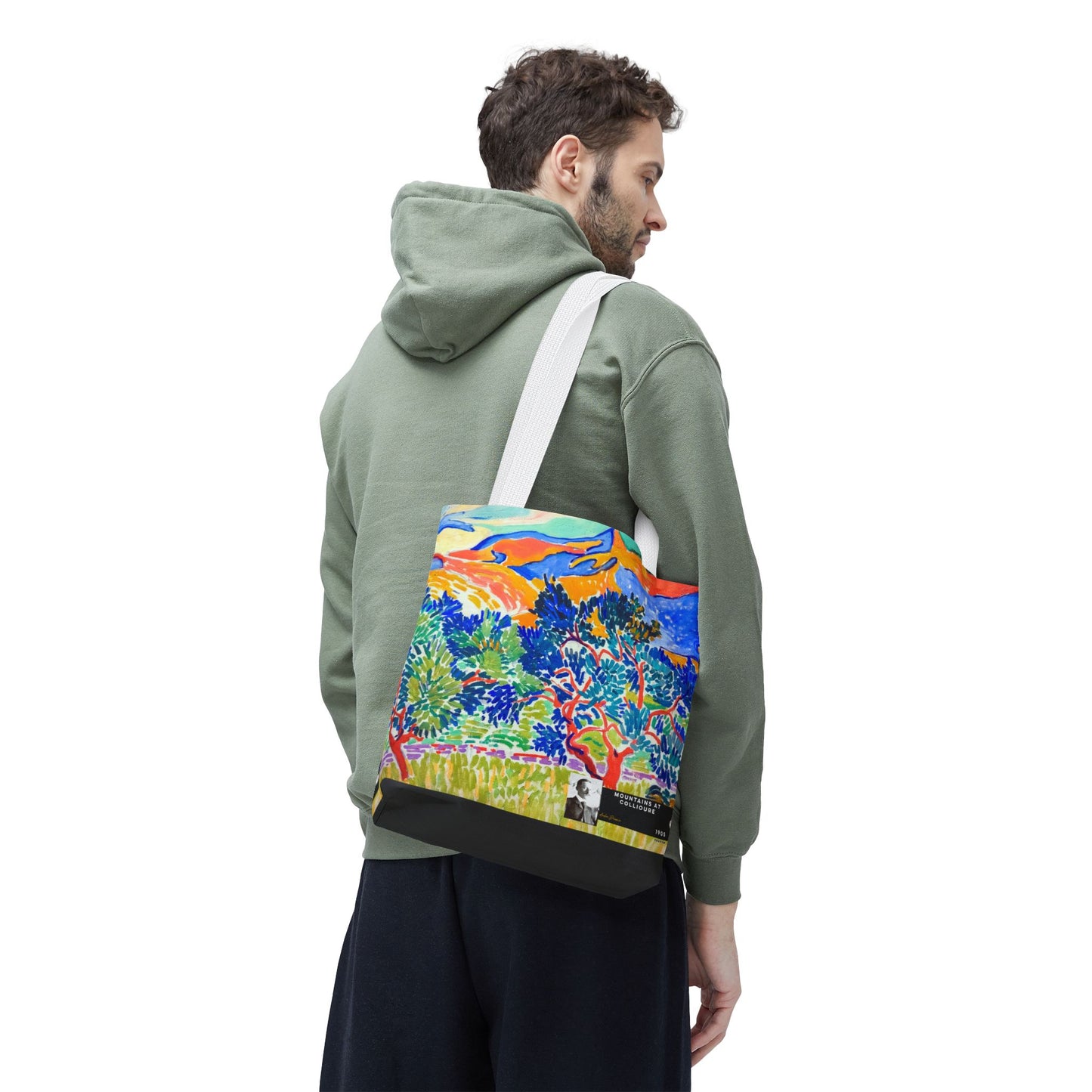 Derain, André - Mountains at Collioure (1905) - Tote Bag