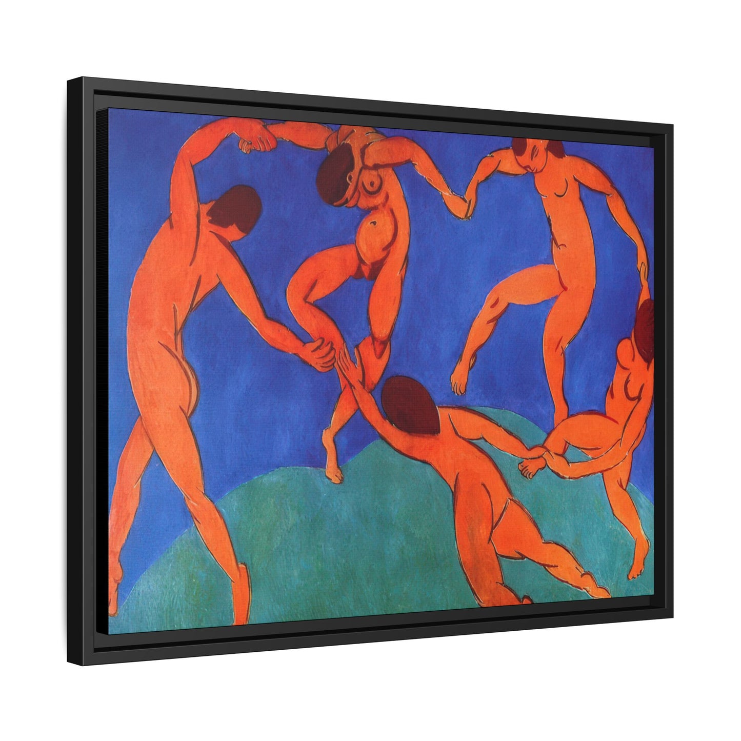 Matisse, Henri - Dance (II) (1910) - Matte Canvas, Framed