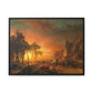 Bierstadt, Albert - Emigrants Crossing the Plains (1867) - Matte Canvas, Framed