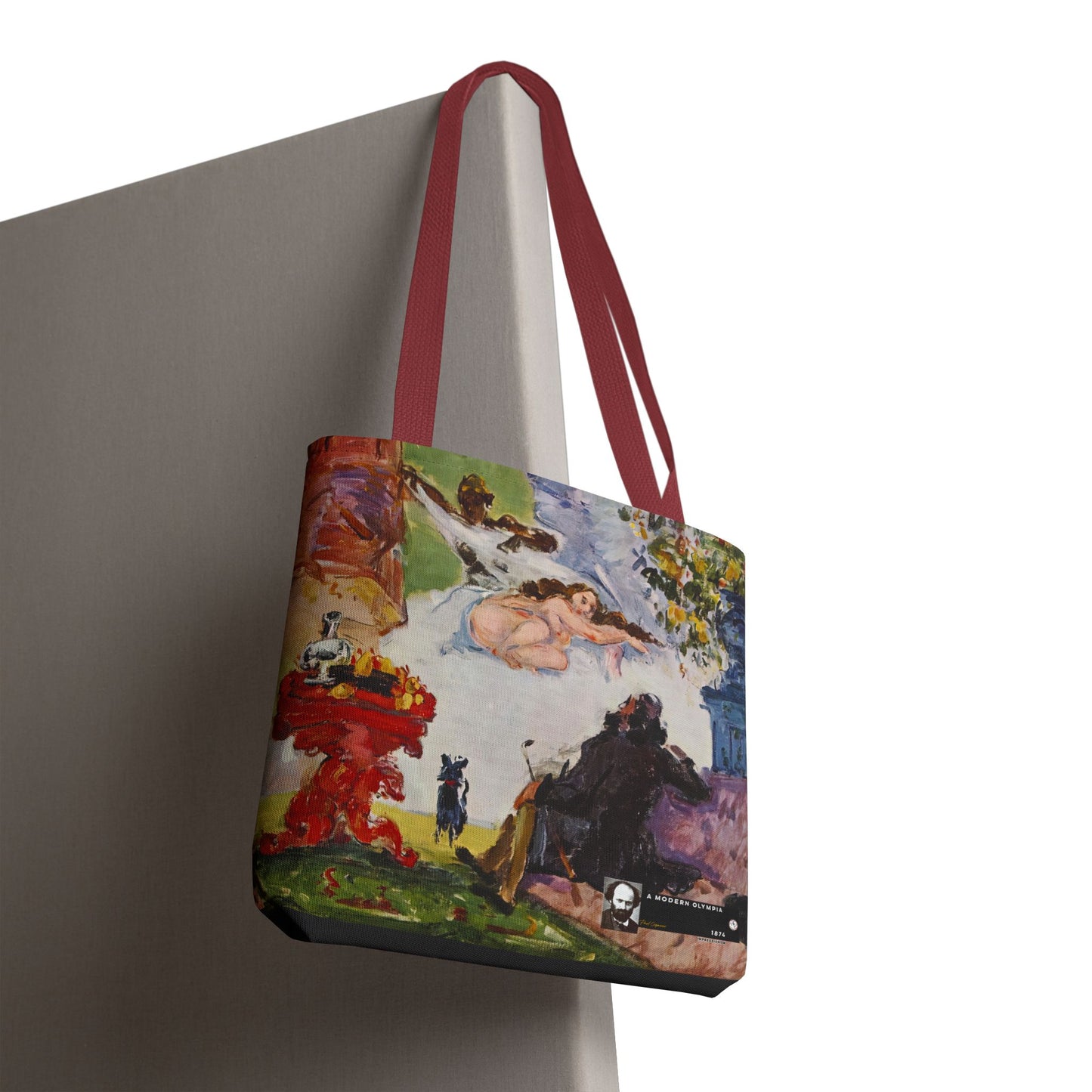 Cézanne, Paul - A Modern Olympia (1874) - Tote Bag
