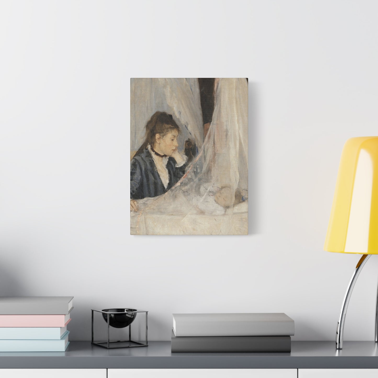 Morisot, Berthe - The Cradle (1872) - Canvas Block, unframed
