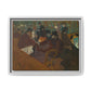 Toulouse-Lautrec, Henri - At the Moulin Rouge (1892) - Matte Canvas, Framed