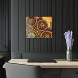 Lion Summer Mandala - Acrylic Block