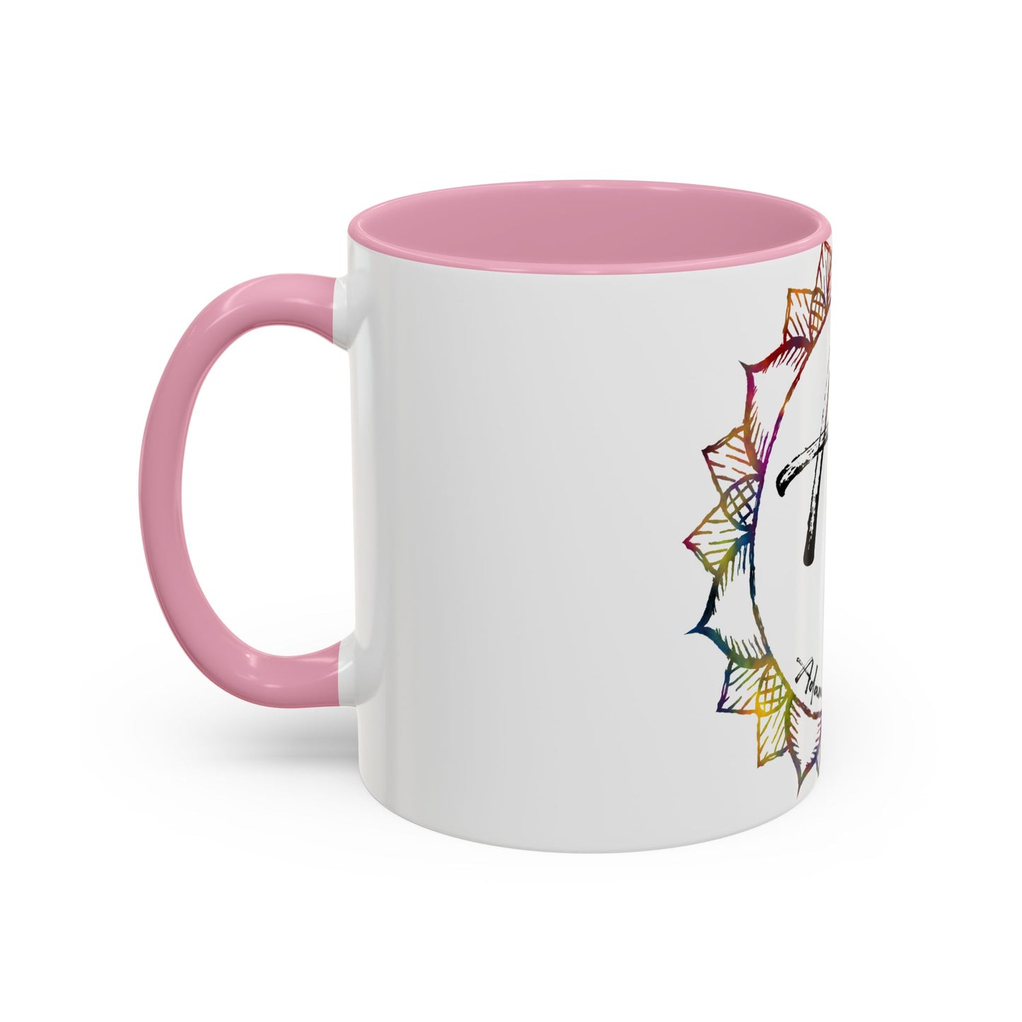 AdamPacio.com - White Logo - Colorful Accent Mugs