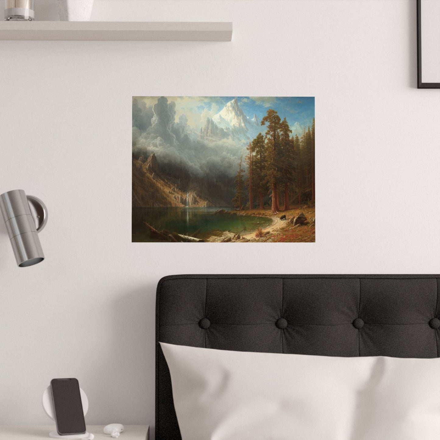 Bierstadt, Albert - Mount Corcoran (1877) - Satin Posters