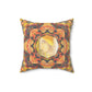 Filiger, Charles - Woman’s Head with Closed Eyes (1893) - Suede Square Pillow