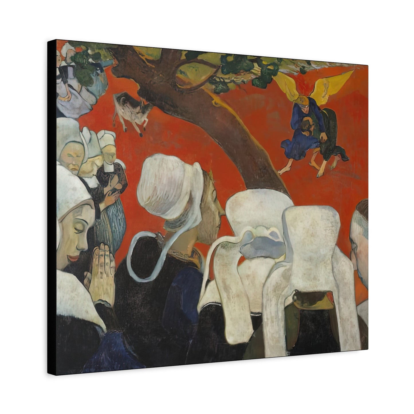 Gauguin, Paul - Vision of the Sermon (1888) - Canvas Block, unframed
