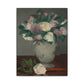 Manet, Édouard - Peonies (1864) - Canvas Block, unframed
