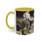 Courbet, Gustave - The Stone Breakers (1850) - Colorful Accent Mugs