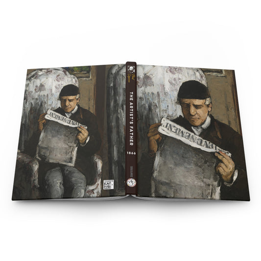 Cézanne, Paul - The Artist’s Father (1866) - Hardcover Journal Matte