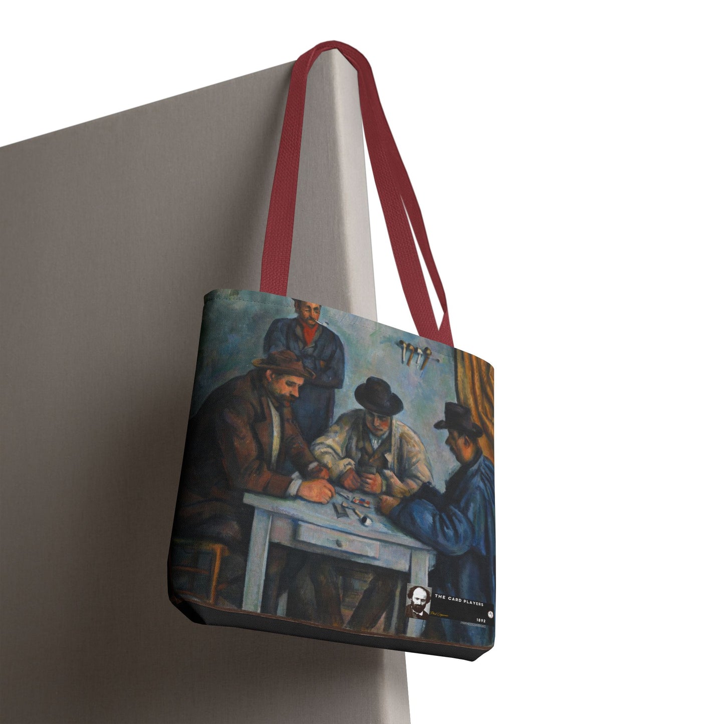 Cézanne, Paul - The Card Players (1892) - Tote Bag