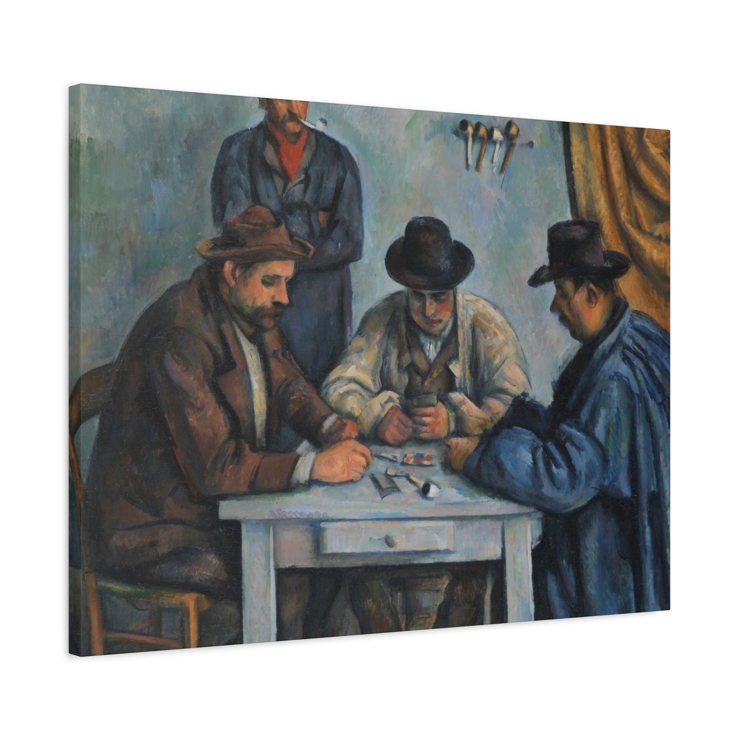 Cézanne, Paul - The Card Players (1892) - Canvas Block, unframed