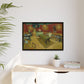 Van Gogh, Vincent - The Night Cafe (1888) - Matte Canvas, Framed