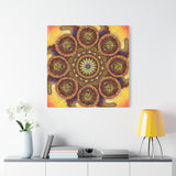 Lion Summer Mandala A - Canvas