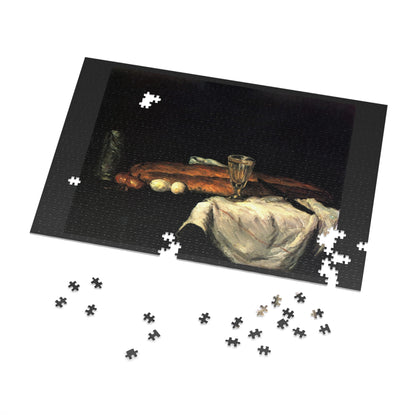 Cézanne's "Still Life with Bread and Eggs" - 1000pc Jigsaw Puzzle