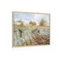 Pissarro, Camille - Hoarfrost (1873) - Matte Canvas, Framed