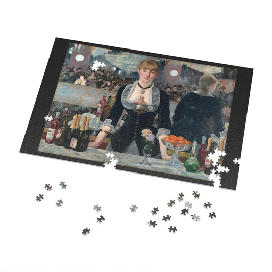 Manet's "A Bar at the Folies-Bergère" - 1000pc Jigsaw Puzzle