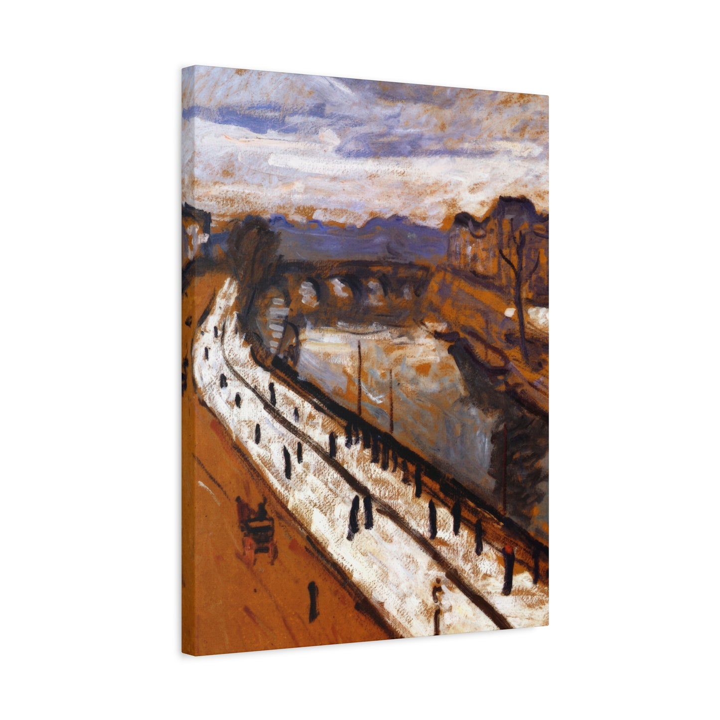 Marquet, Albert - Quai des Grands-Augustins (1905) - Canvas Block, unframed