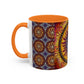 Pacio, Adam - Solar Disc Mandala - Colorful Accent Mugs