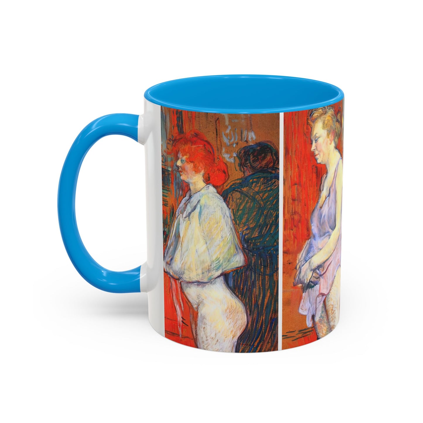 Toulouse-Lautrec, Henri - The Medical Inspection (1894) - Colorful Accent Mugs