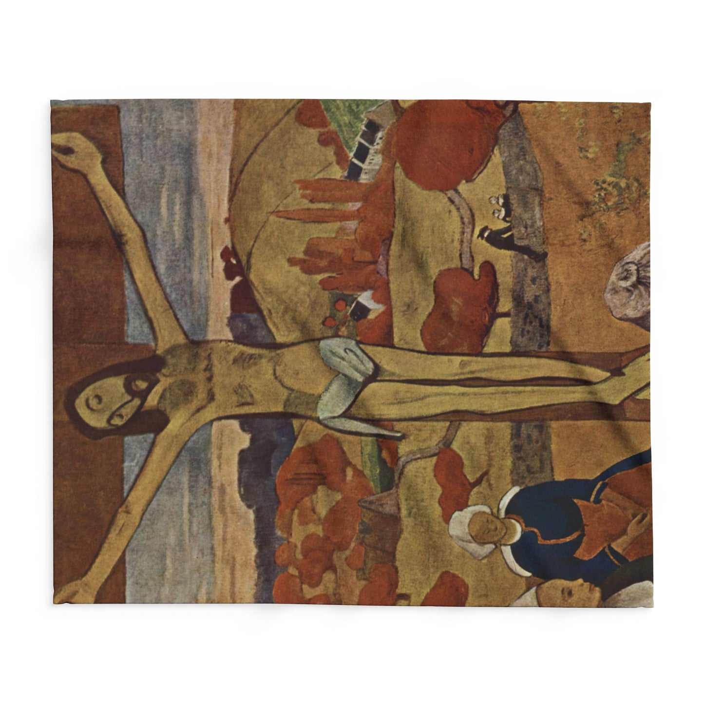 Gauguin, Paul - The Yellow Christ (1889) - Arctic Fleece Blanket