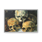 Cézanne, Paul - Pyramid of Skulls (1901) - Matte Canvas, Framed