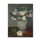 Manet, Édouard - Peonies (1864) - Canvas Block, unframed