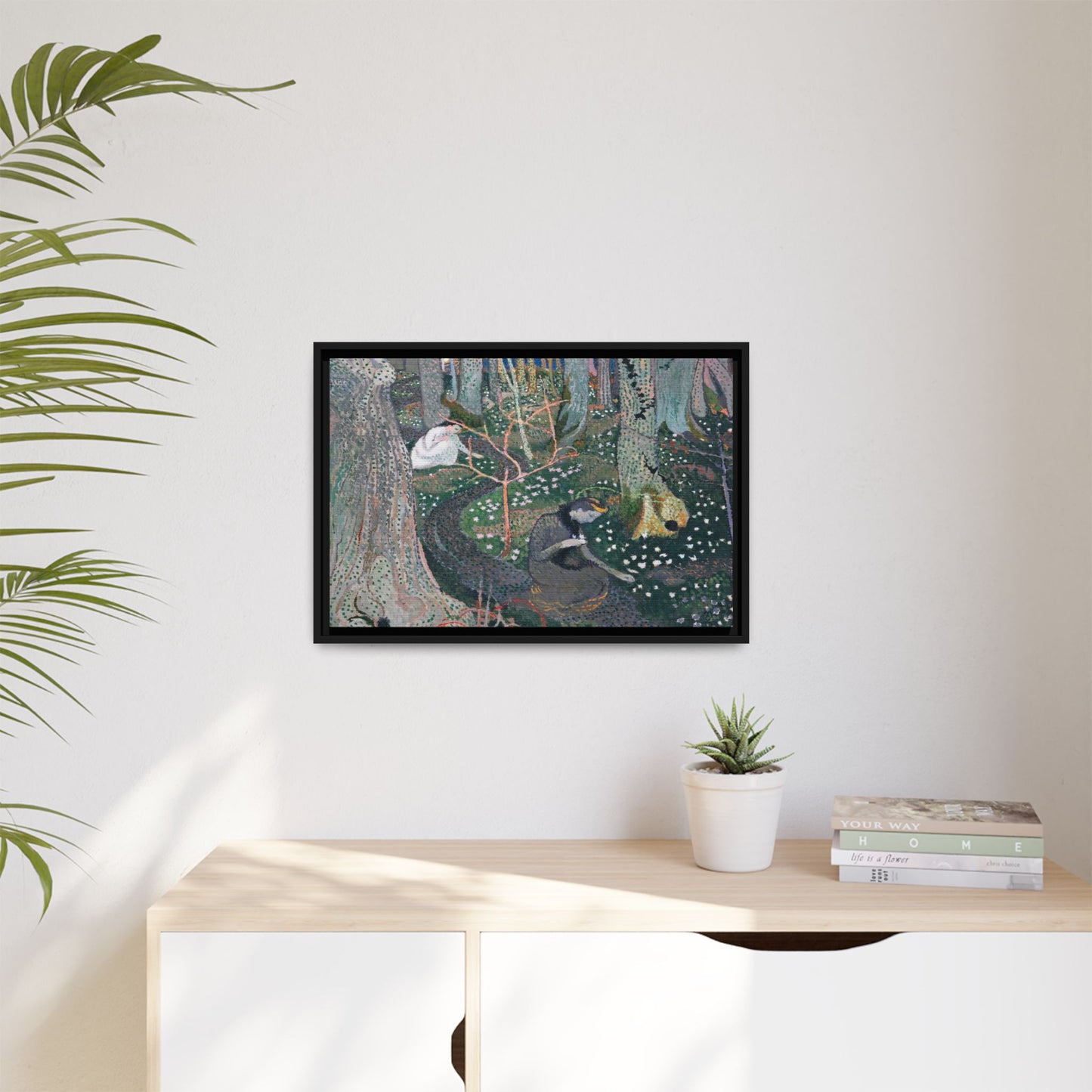 Denis, Maurice - April (1892) - Matte Canvas, Framed