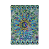Melek Taus Mandala A - Woven Wall Tapestry