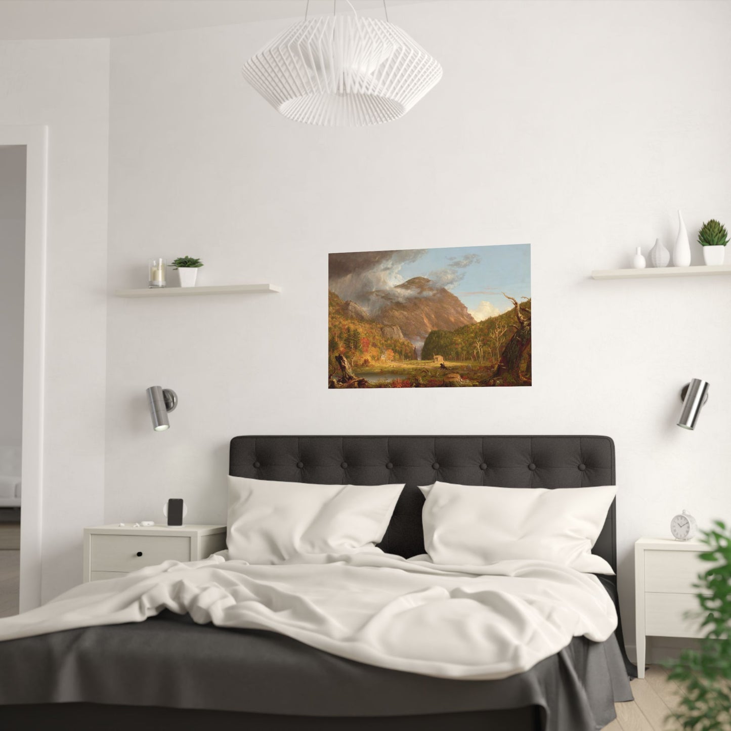 Cole. Thomas - The Notch of the White Mountains (1839) - Satin Posters