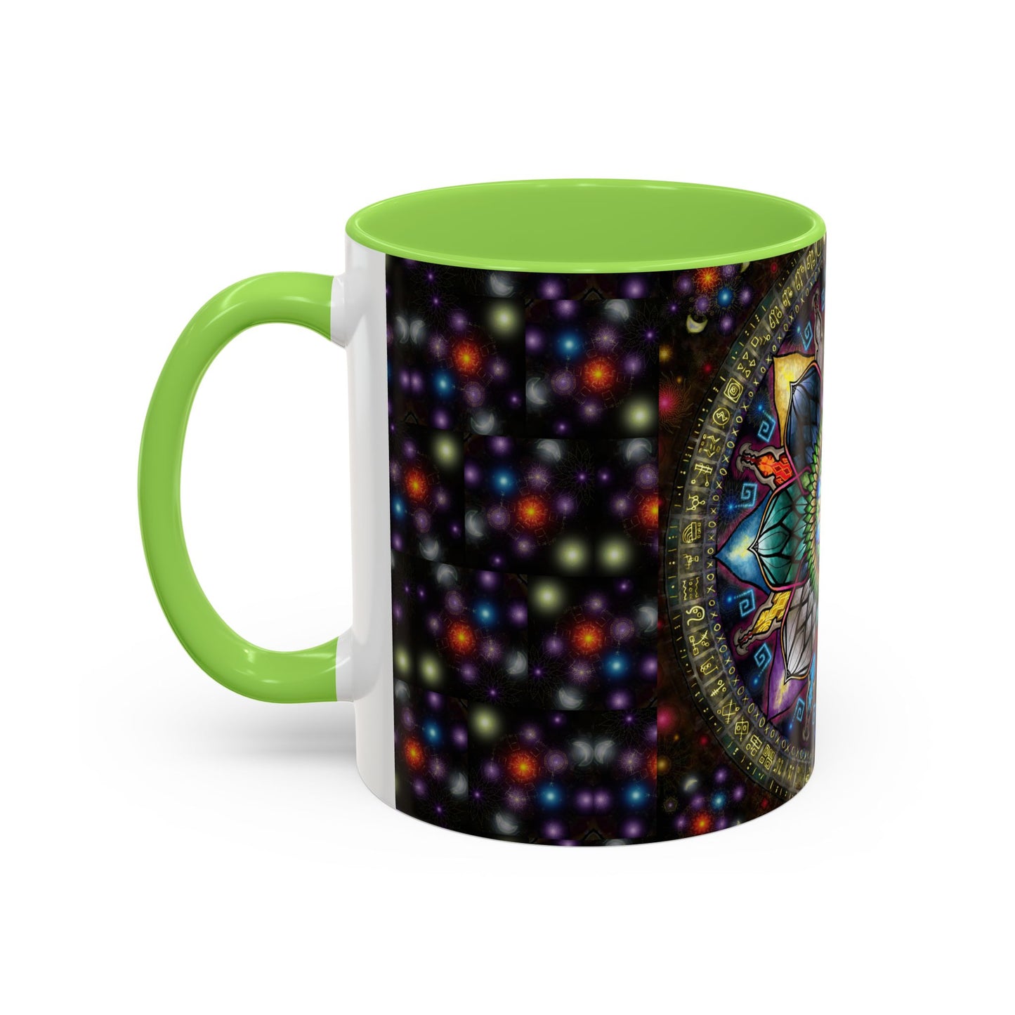 Pacio, Adam - Mystic Jewel Mandala - Colorful Accent Mugs