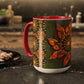 Pacio, Adam - Monarch Butterfly Mandala - Colorful Accent Mugs
