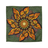 Monarch Butterfly Mandala - Microfiber Duvet Cover
