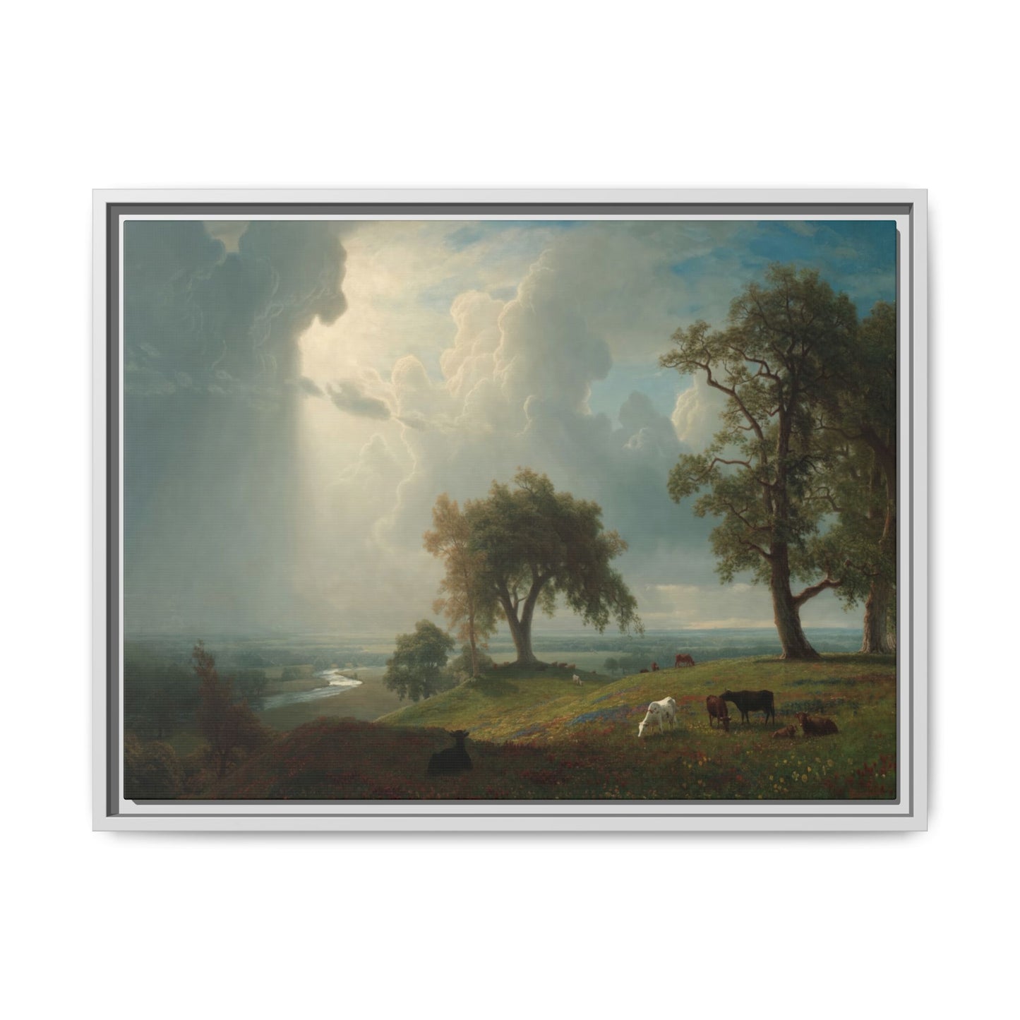 Bierstadt, Albert - California Spring (1875) - Matte Canvas, Framed
